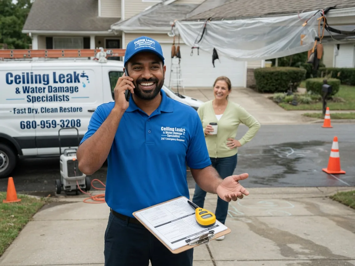 Ceiling Leak Cleanup Washoe Valley, NV FAQs